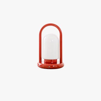 Portable Cordless Table Lamp with Integrated LED Touch Control – Modern Metal & Glass Design 1