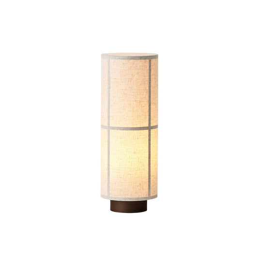 Linen Table Lamp with Solid Wood Base – Modern Bedroom or Desk Lamp for Ambient Lighting 1