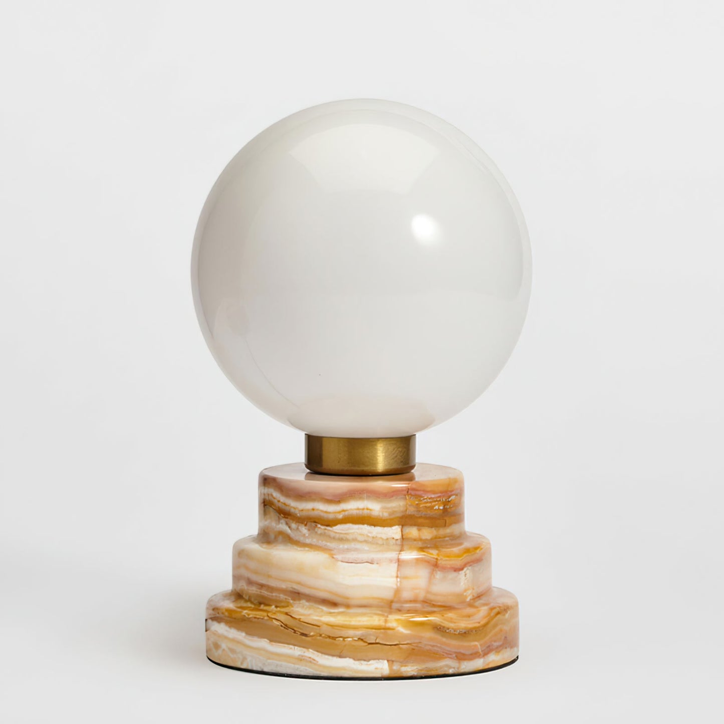 Elegant Marble and Glass Table Lamp – Modern Design for Home Decor 8