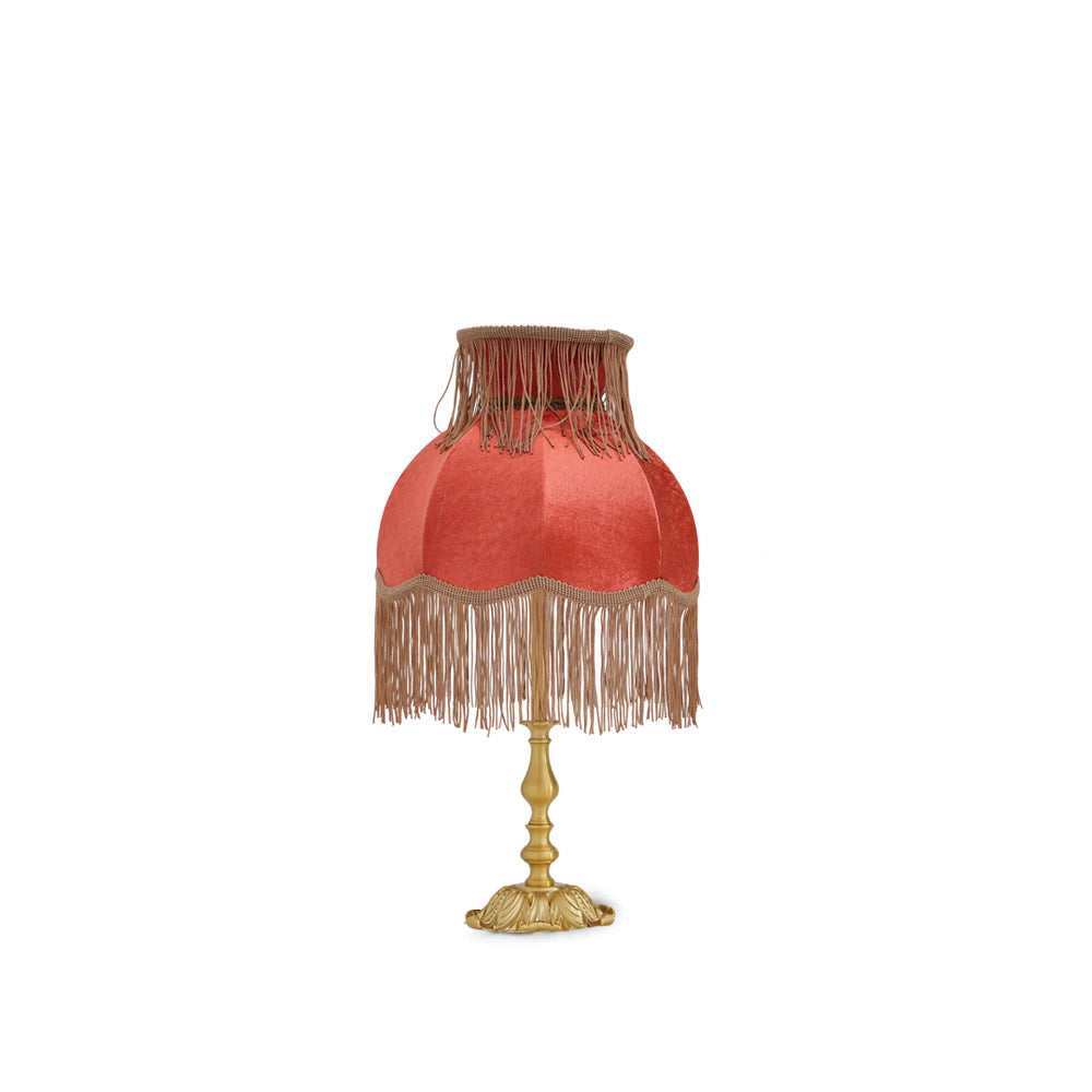Modern Brass Table Lamp with Tassels – Stylish Indoor Lighting Fixture 2