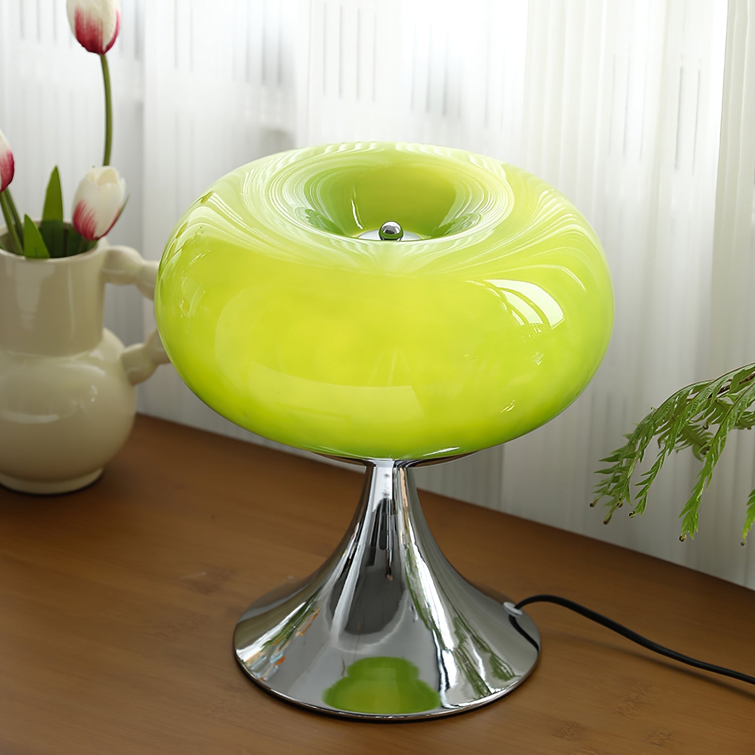 Colorful Lollipop Table Lamp with Integrated LED – Stylish Indoor Lighting 9