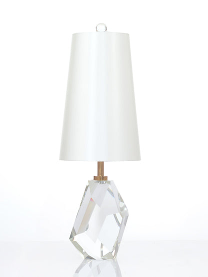 Elegant Crystal Table Lamp with Metal Base – Modern Design for Home Decor 6