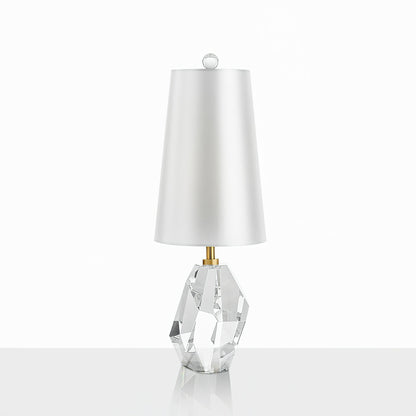 Elegant Crystal Table Lamp with Metal Base – Modern Design for Home Decor 9