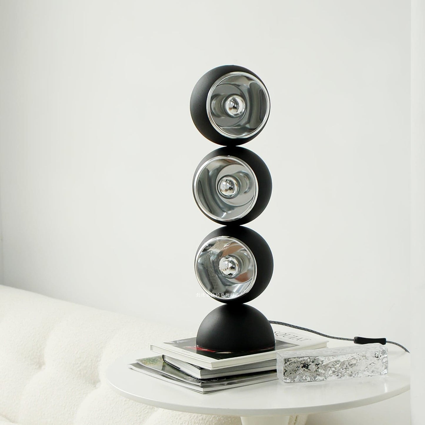 Contemporary Table Lamp with LED Compatibility for Living Room or Bedroom 12