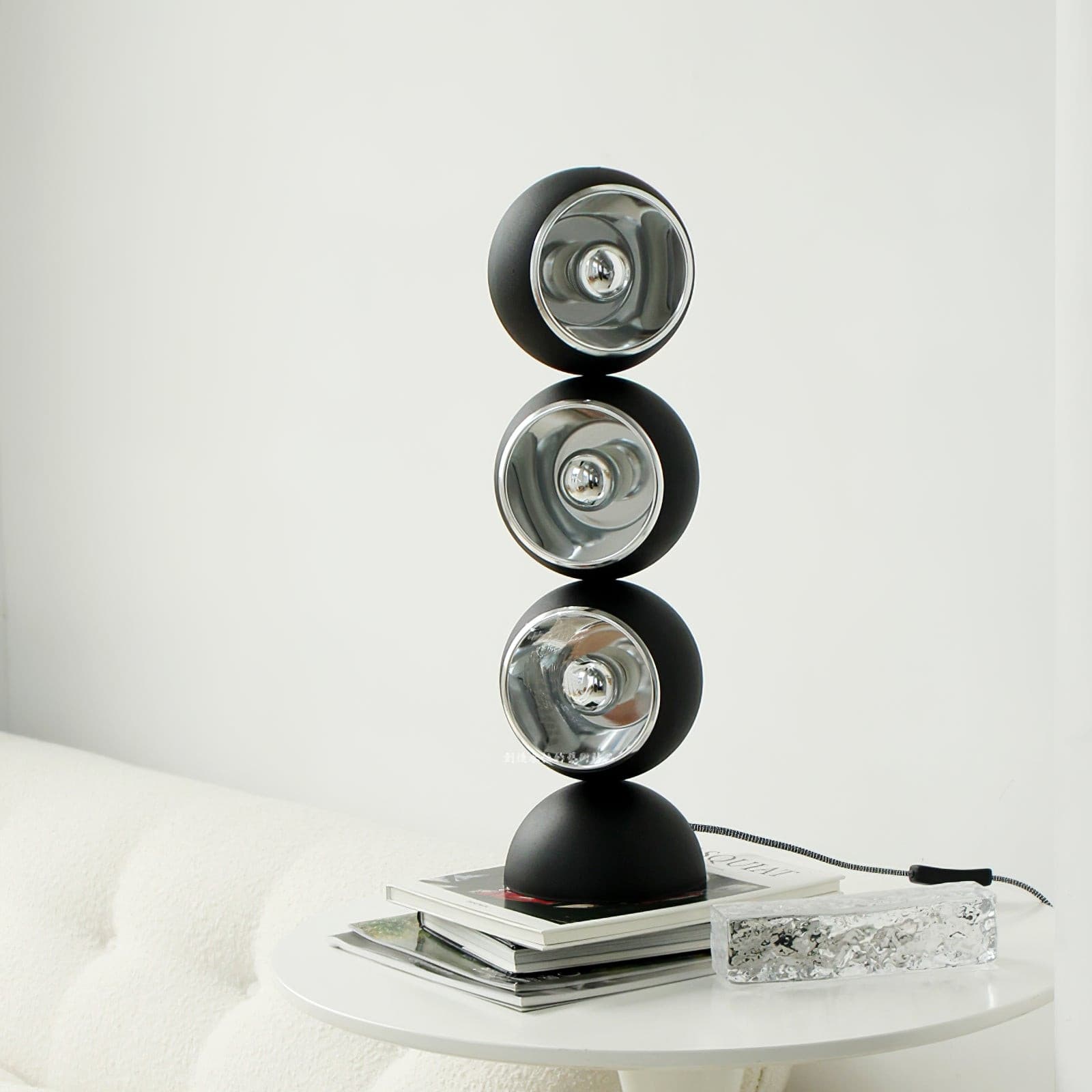 Contemporary Table Lamp with LED Compatibility for Living Room or Bedroom 12