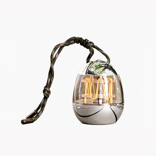 Portable LED Table Lamp – Mini Egg Design, USB Rechargeable, Vintage Style Night Light 1