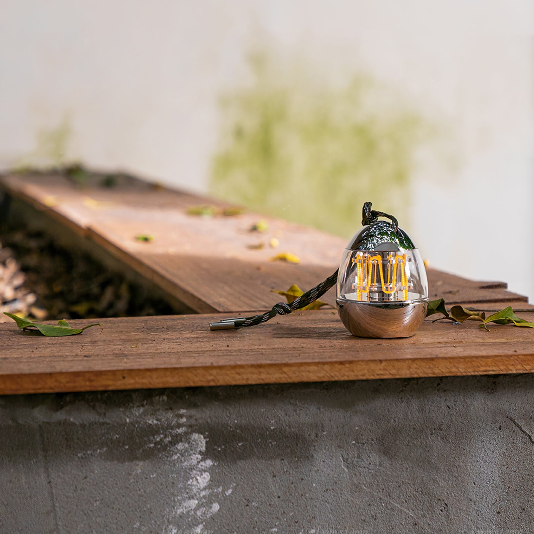 Portable LED Table Lamp – Mini Egg Design, USB Rechargeable, Vintage Style Night Light 6