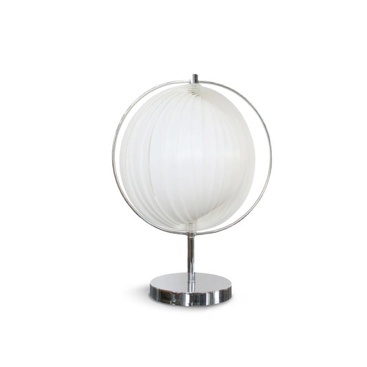 Vintage-Inspired Moon Kare Table Lamp with Rotatable Design – 12.2 Diameter 1