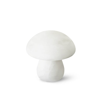 Mushroom Alabaster Table Lamp – Modern Indoor Lighting Fixture with Warm Glow 1