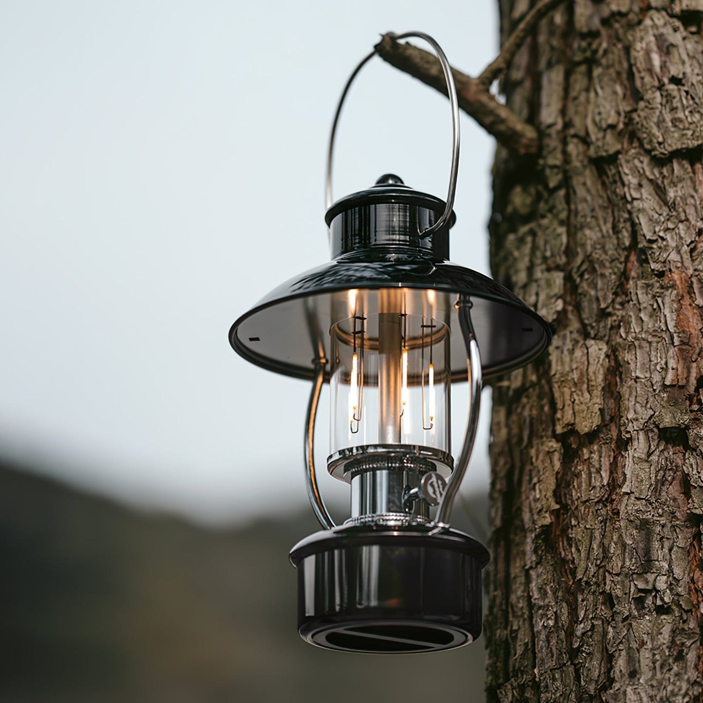 Weather-Resistant Outdoor Table Lamp with Integrated LED – 35cm Height 4