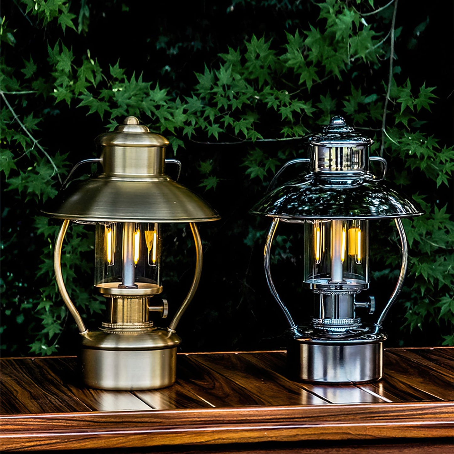 Weather-Resistant Outdoor Table Lamp with Integrated LED – 35cm Height 6