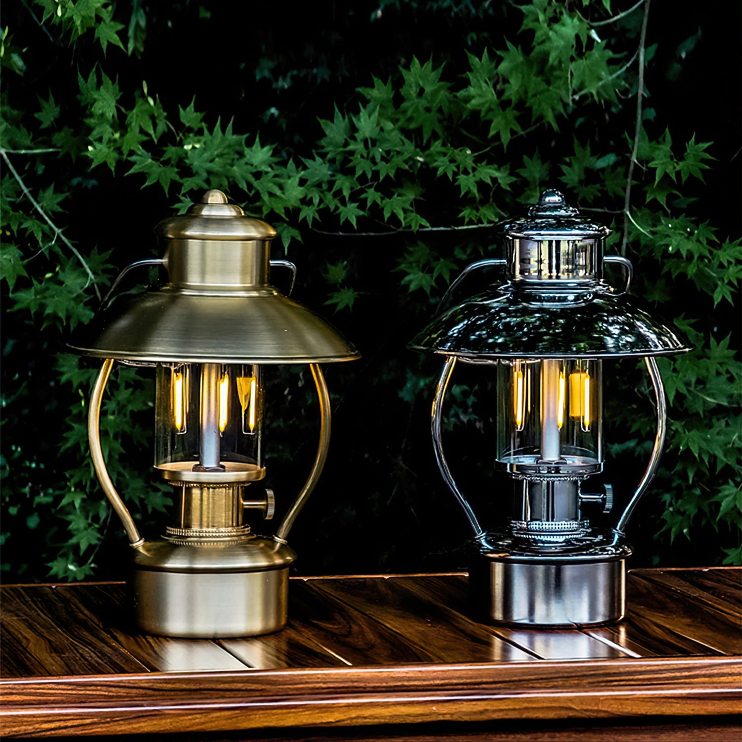 Weather-Resistant Outdoor Table Lamp with Integrated LED – 35cm Height 6