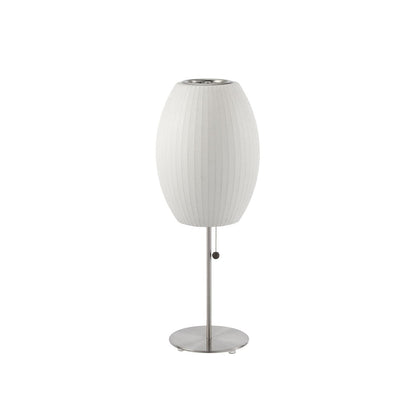 Classic Table Lamp with Steel Base and Walnut Finish – Elegant Design 1