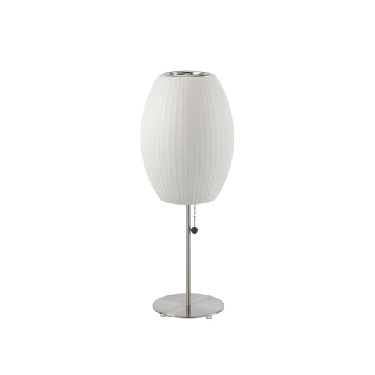 Classic Table Lamp with Steel Base and Walnut Finish – Elegant Design 1