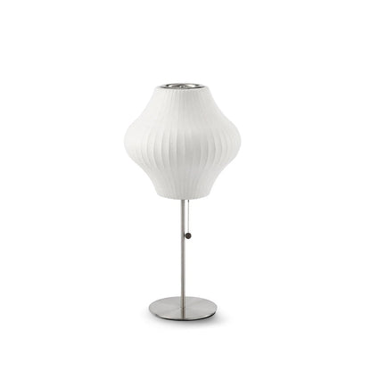 Classic Table Lamp with Steel Base and Walnut Finish – Elegant Design 2