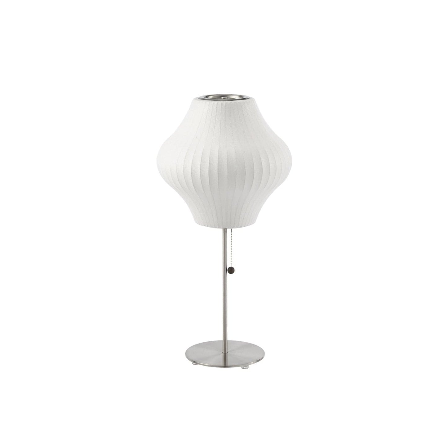 Classic Table Lamp with Steel Base and Walnut Finish – Elegant Design 10