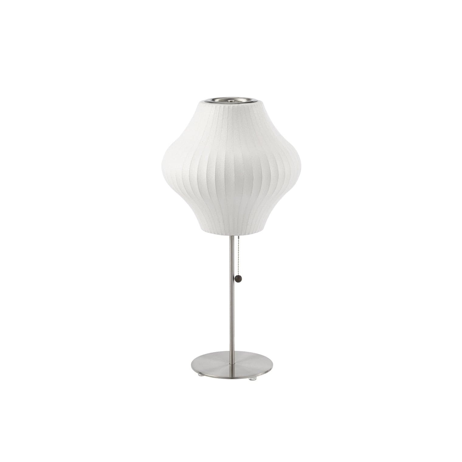 Classic Table Lamp with Steel Base and Walnut Finish – Elegant Design 10