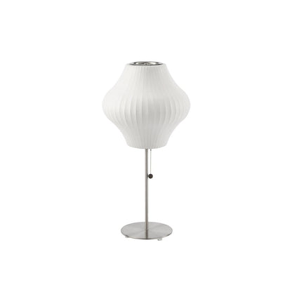 Classic Table Lamp with Steel Base and Walnut Finish – Elegant Design 10