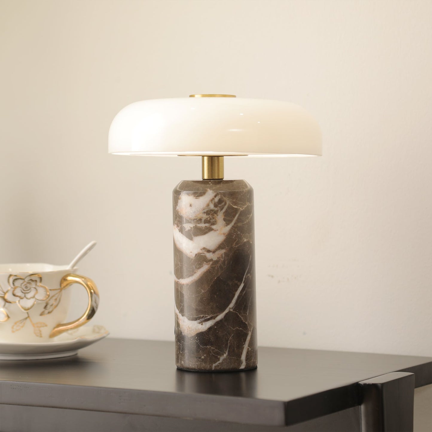 Nico Marble Table Lamp with Adjustable Color Temperatures – Modern Design 3