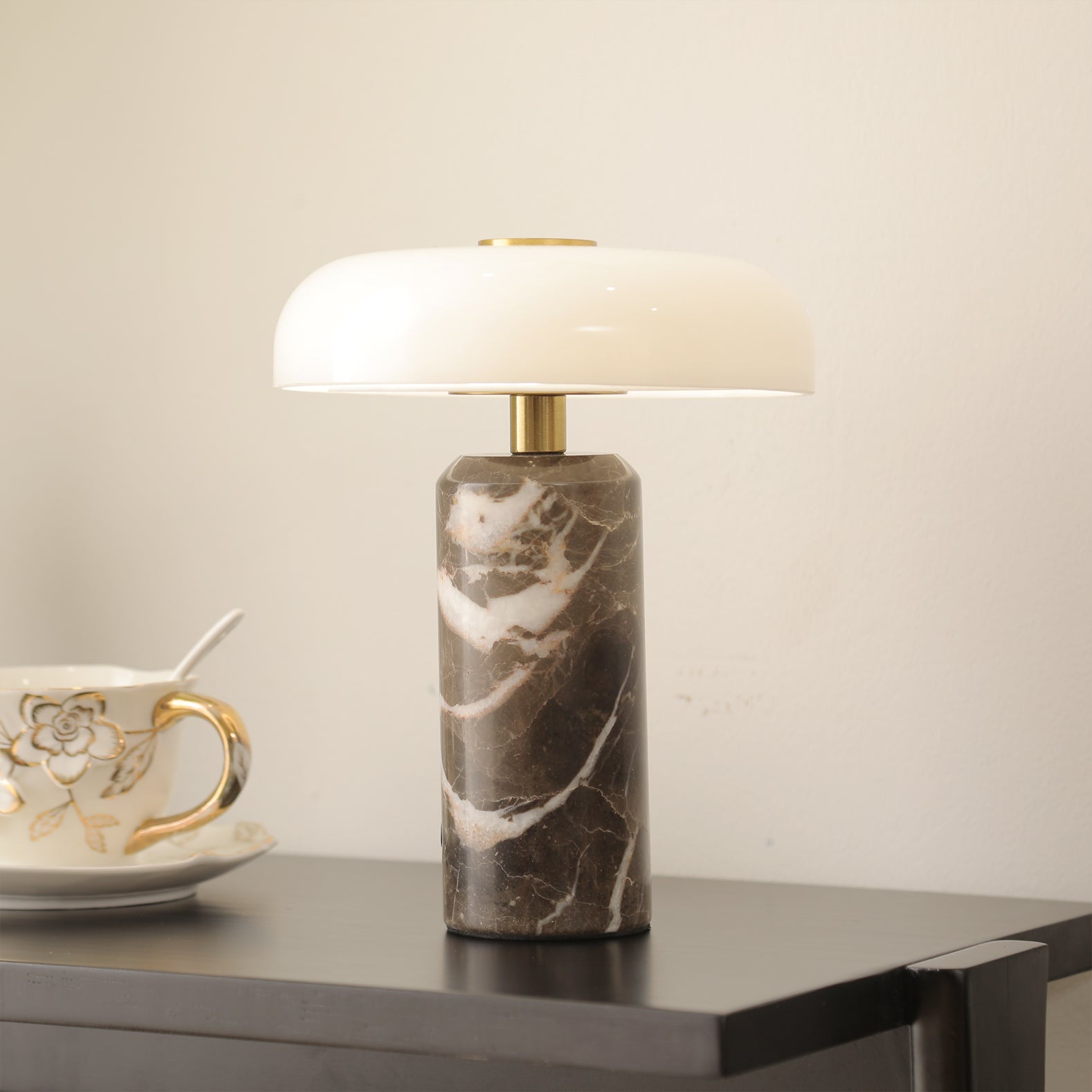 Nico Marble Table Lamp with Adjustable Color Temperatures – Modern Design 3