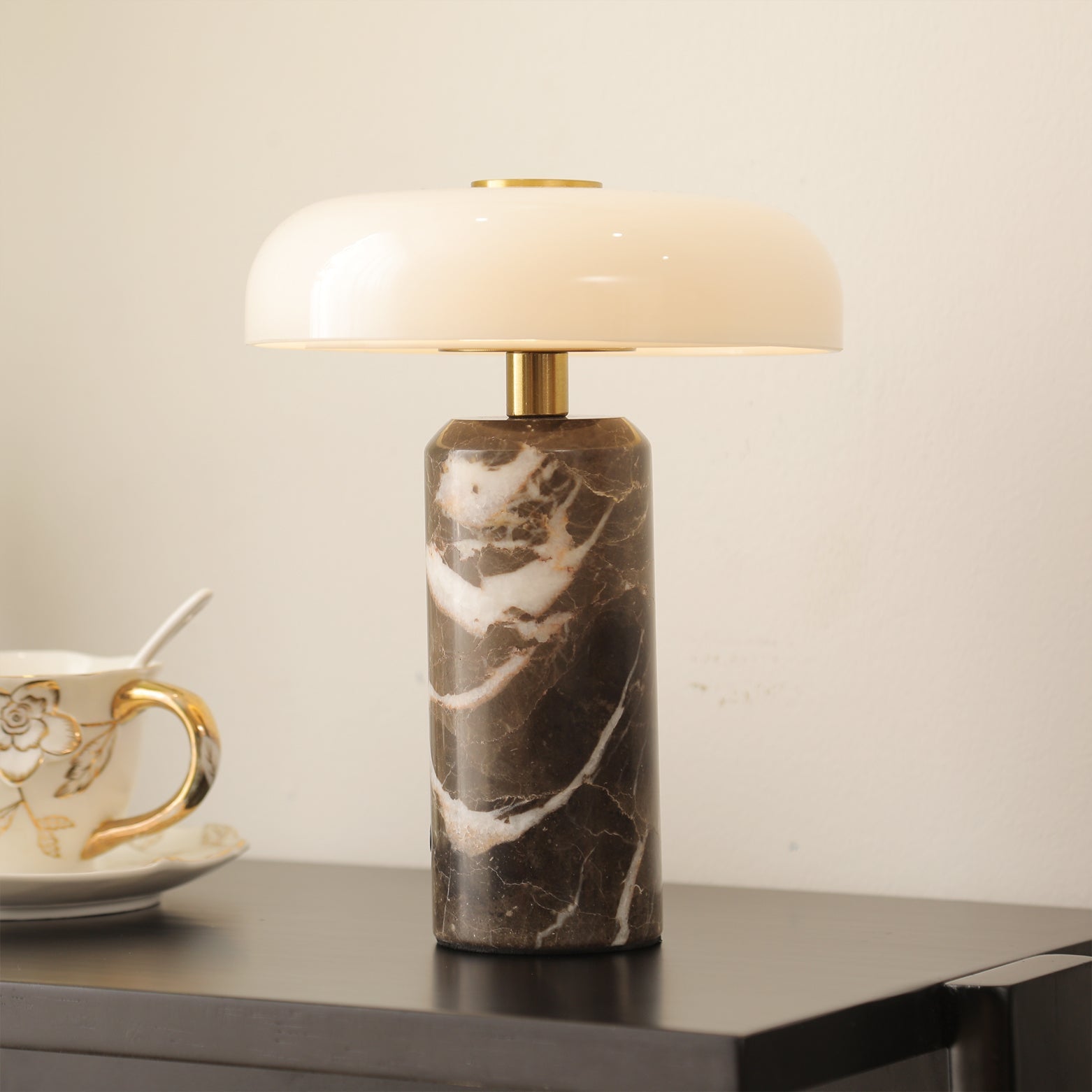 Nico Marble Table Lamp with Adjustable Color Temperatures – Modern Design 8