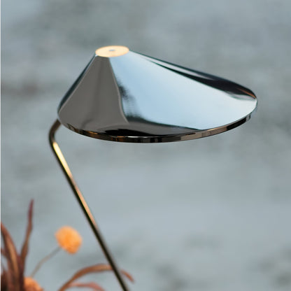 Modern Cone-Shaped Table Lamp with Touch Control – Metal and Acrylic Design for Bedroom or Living Room 5