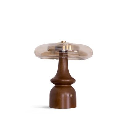 Modern Table Lamp with Adjustable Color Temperatures – Elegant Brown Finish for Bedroom or Living Room 2