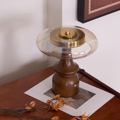Modern Table Lamp with Adjustable Color Temperatures – Elegant Brown Finish for Bedroom or Living Room 7