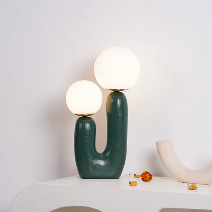 Contemporary Indoor Table Lamp with LED Compatibility – 10.2 Diameter, Multiple Colors 11