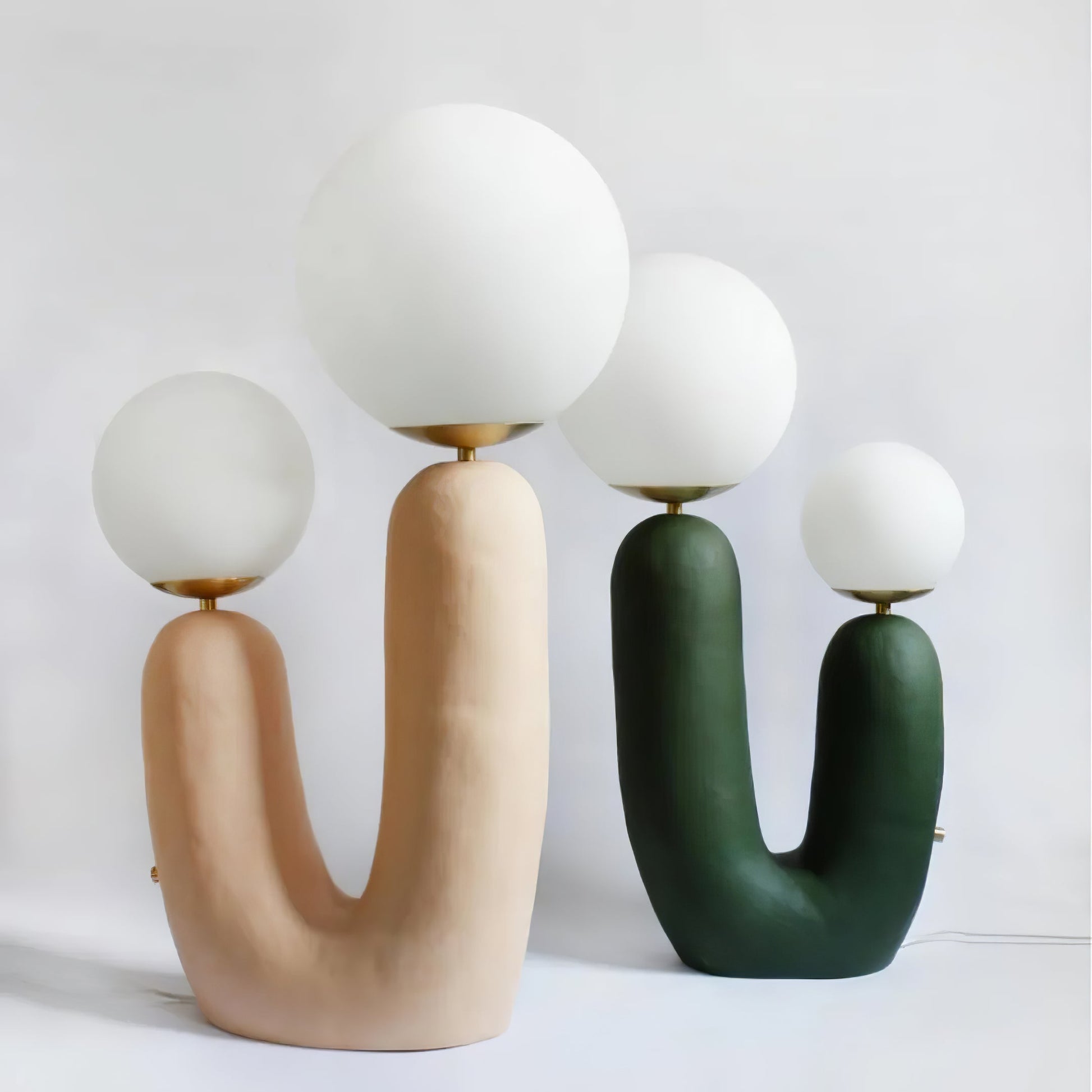 Contemporary Indoor Table Lamp with LED Compatibility – 10.2 Diameter, Multiple Colors 5