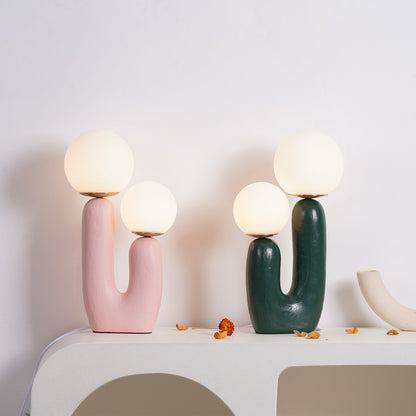 Contemporary Indoor Table Lamp with LED Compatibility – 10.2 Diameter, Multiple Colors 9