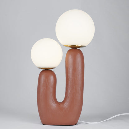 Contemporary Indoor Table Lamp with LED Compatibility – 10.2 Diameter, Multiple Colors 10
