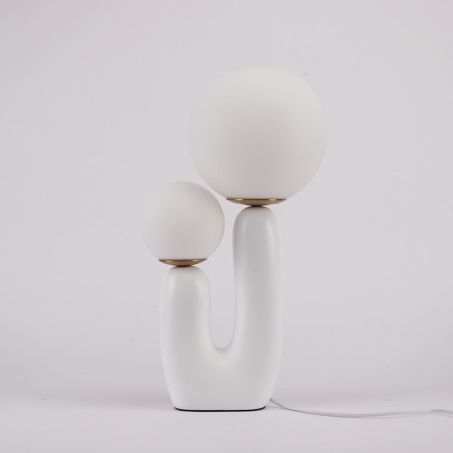 Contemporary Table Lamp for Living Room or Bedroom – LED Compatible, 10.2 Diameter, 16.5 Height 7