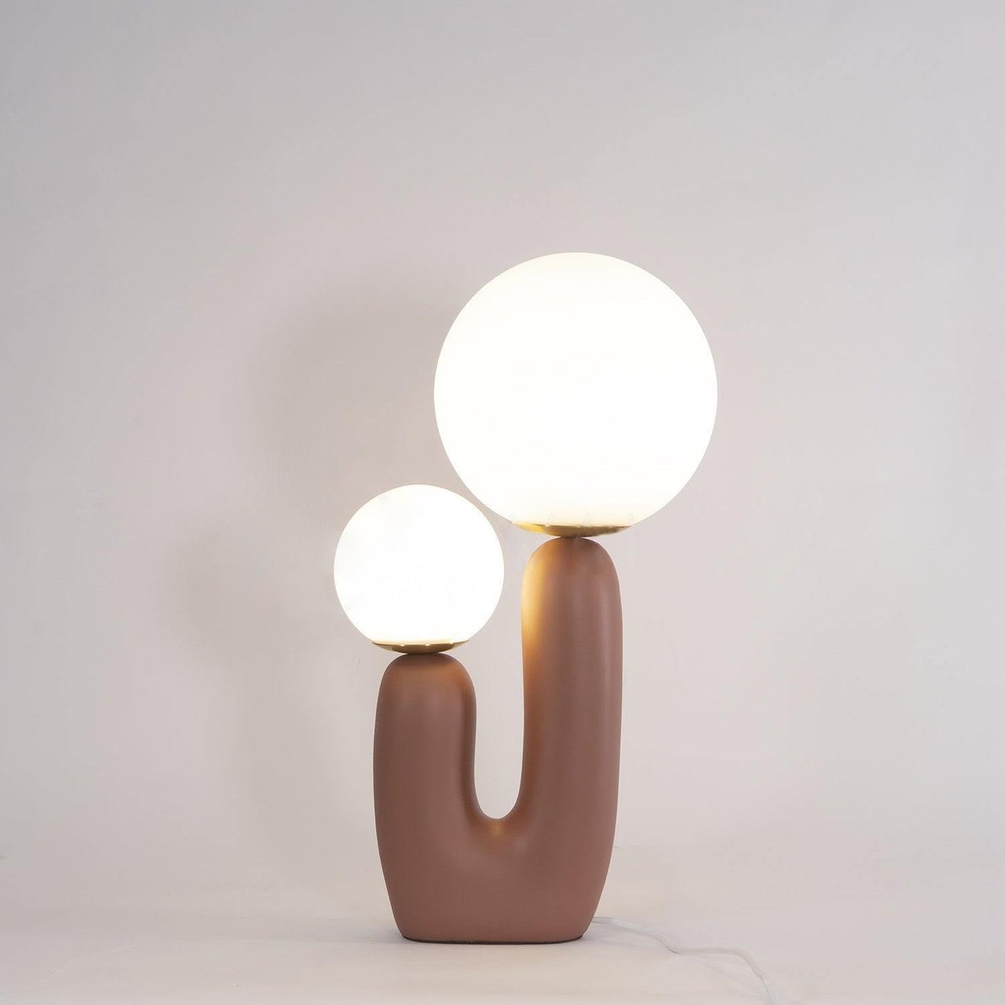 Contemporary Table Lamp for Living Room or Bedroom – LED Compatible, 10.2 Diameter, 16.5 Height 10