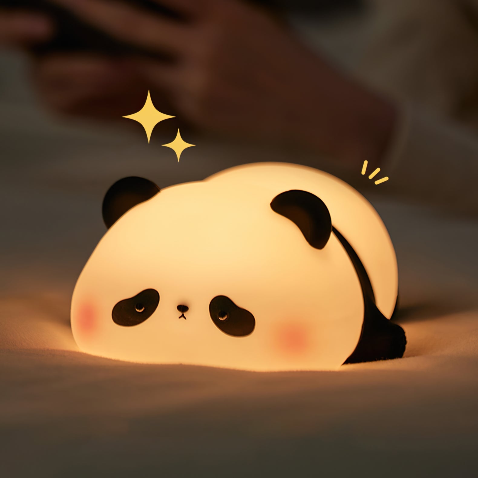 Panda Table Lamp with Integrated LED – Unique Touch Control Design 2