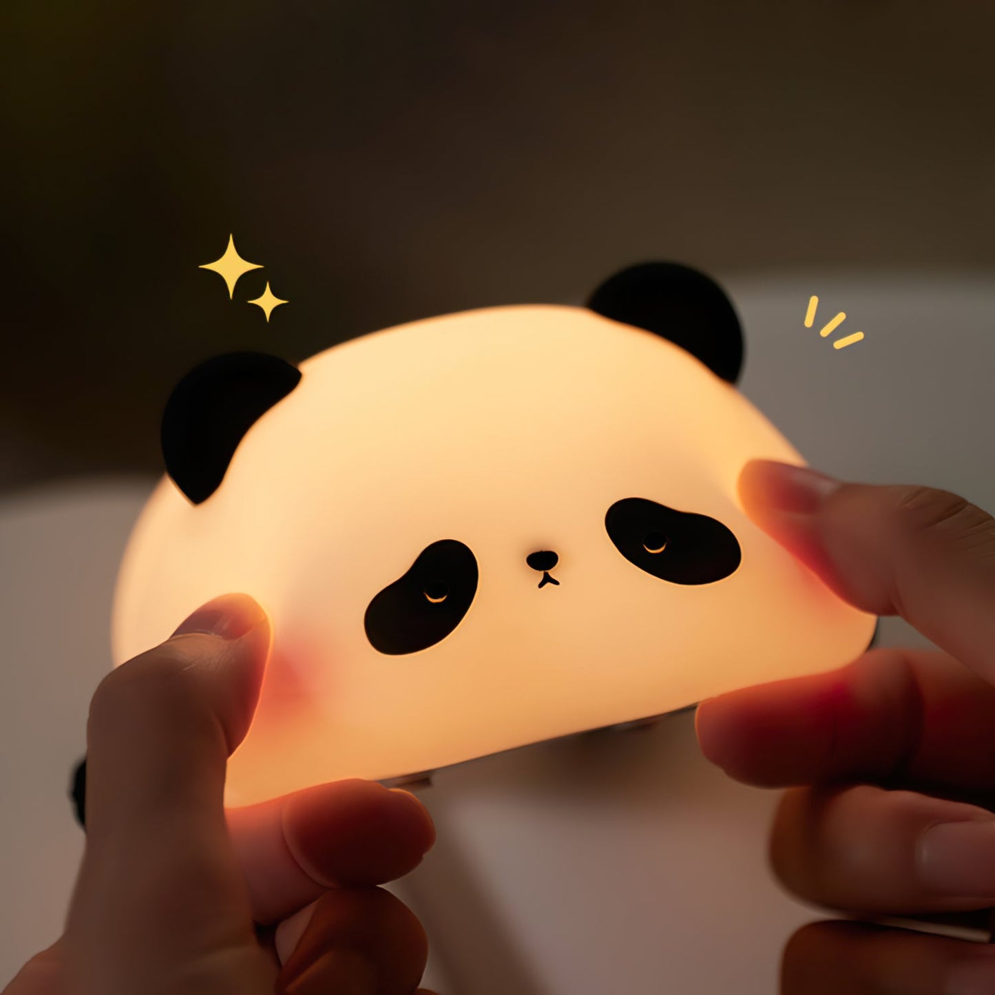 Panda Table Lamp with Integrated LED – Unique Touch Control Design 4