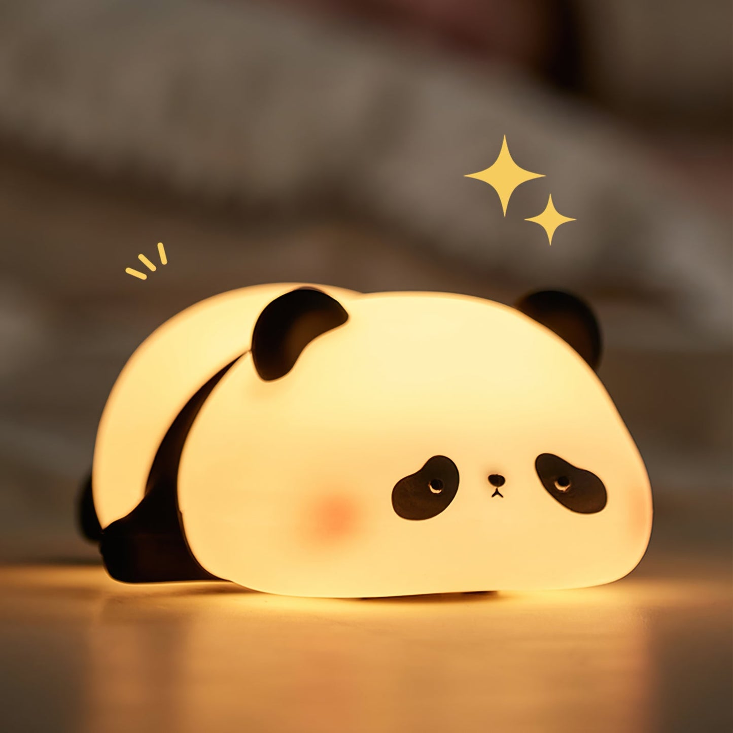 Panda Table Lamp with Integrated LED – Unique Touch Control Design 5