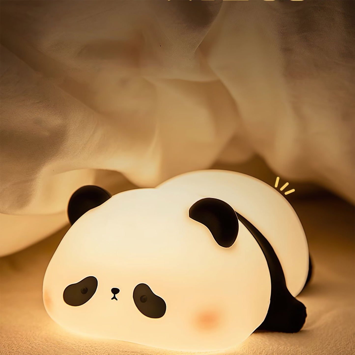 Panda Table Lamp with Integrated LED – Unique Touch Control Design 7