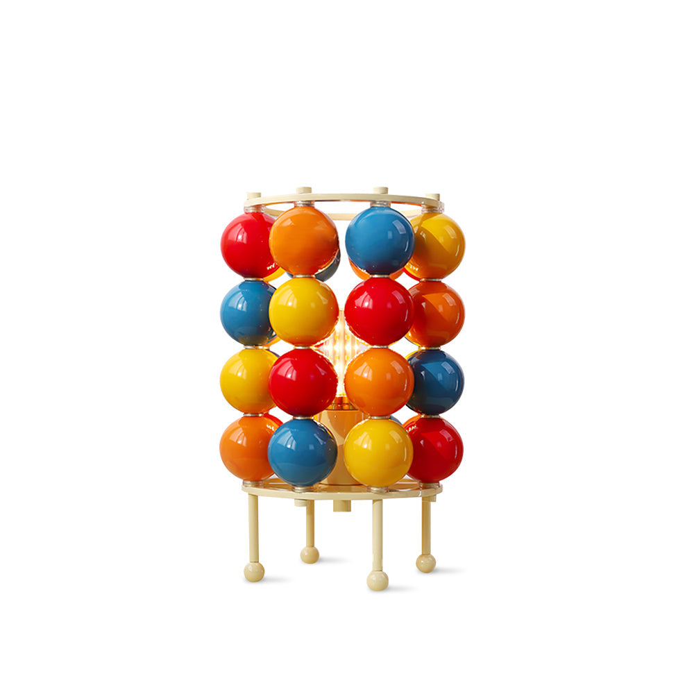 Modern Spherical Table Lamp with LED Compatibility – 19cm Diameter 1