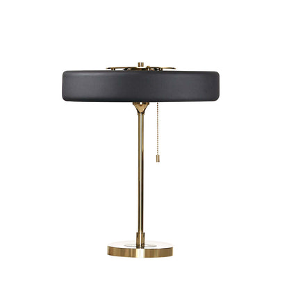 Contemporary Table Lamp with Acrylic Diffuser – Metal Base for Living Room or Bedroom 1