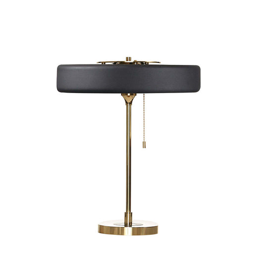 Contemporary Table Lamp with Acrylic Diffuser – Metal Base for Living Room or Bedroom 1