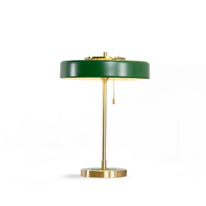 Contemporary Table Lamp with Acrylic Diffuser – Metal Base for Living Room or Bedroom 2