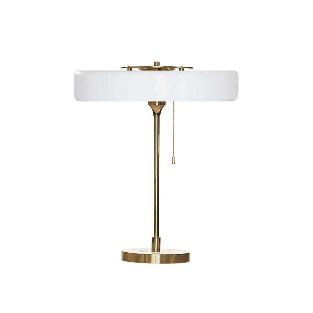 Contemporary Table Lamp with Acrylic Diffuser – Metal Base for Living Room or Bedroom 13