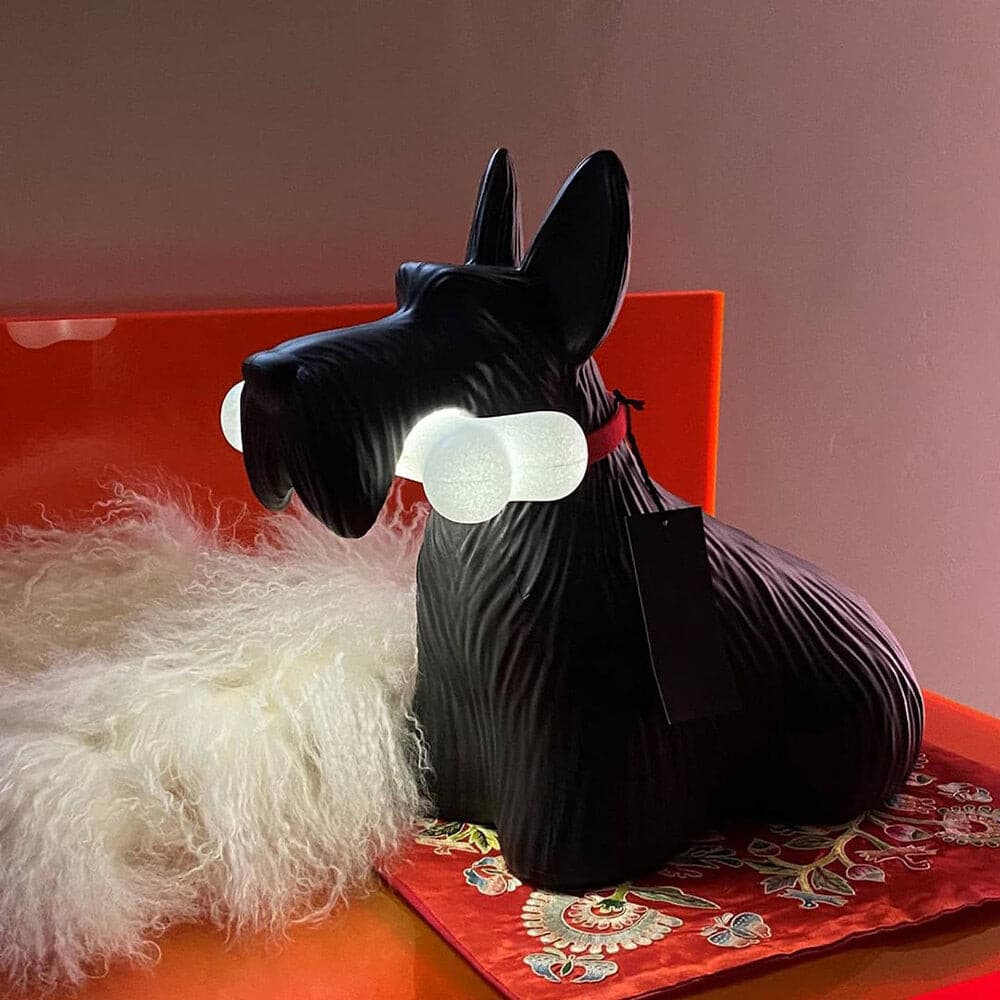 Scottie Table Lamp – Indoor LED Light with Unique Dog Design, 43cm Diameter 3