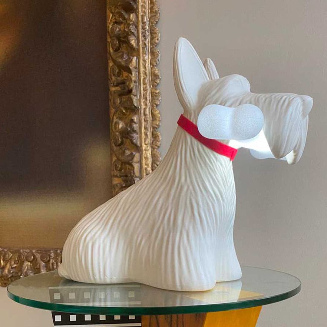 Scottie Table Lamp – Indoor LED Light with Unique Dog Design, 43cm Diameter 9