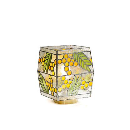 Artistic Stained Glass Table Lamp – Nature-Inspired Design for Bedroom or Living Room 2