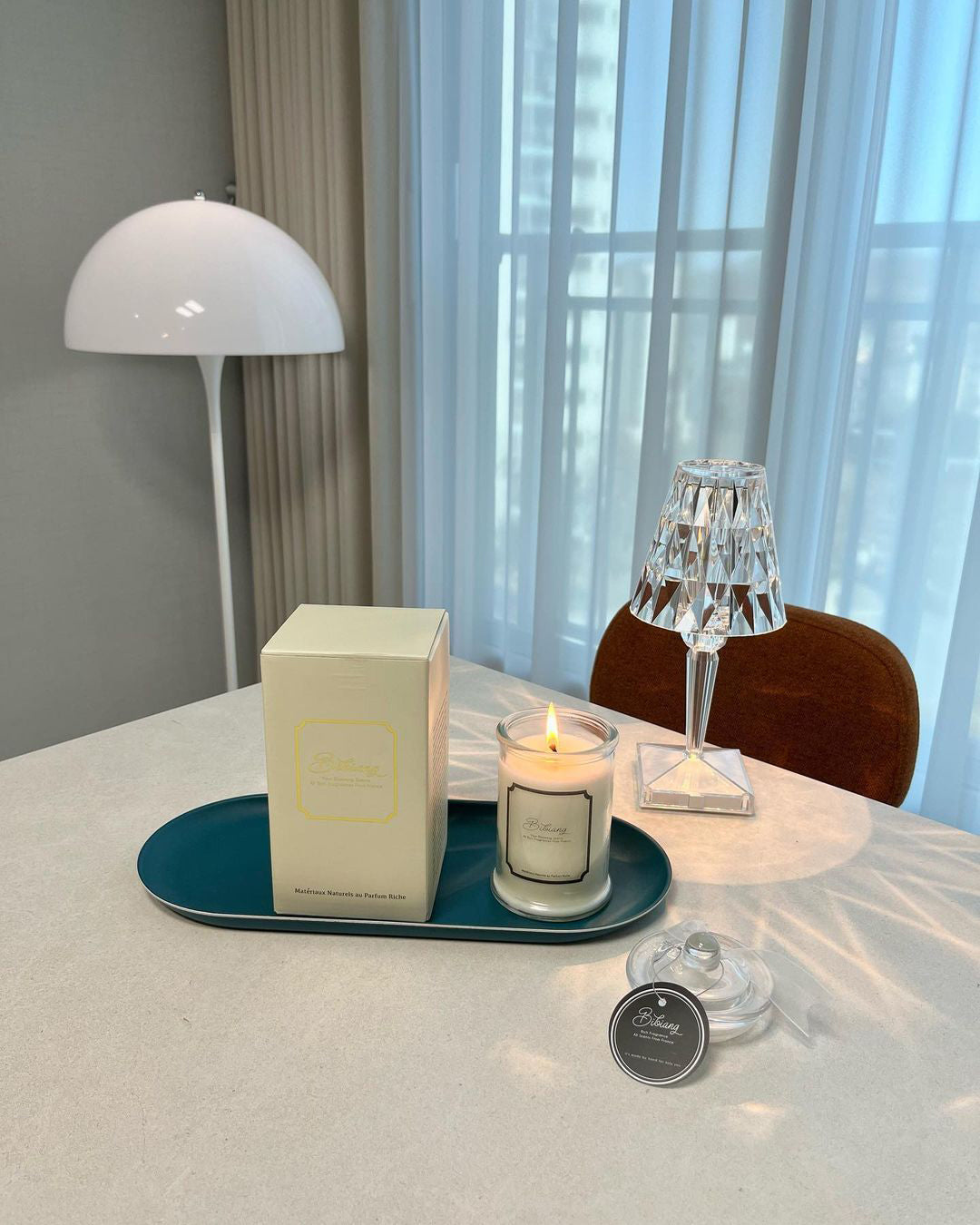 Sparkle Glam Table Lamp with Built-in Battery and Touch Sensor – USB Rechargeable 4