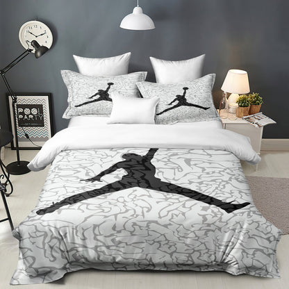 Teen Bedding Set Basketball Design Ultra Soft Duvet Covers Cotton 3