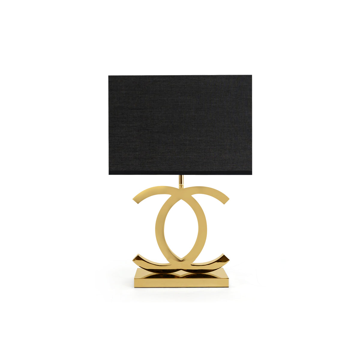 Modern Stainless Steel Table Lamp with Fabric Shade – Nordic Design for Bedroom or Living Room 1