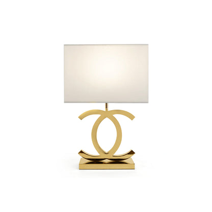 Modern Stainless Steel Table Lamp with Fabric Shade – Nordic Design for Bedroom or Living Room 11